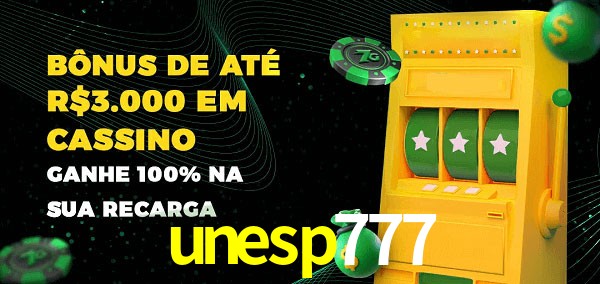 unesp777 melhor bônus de depósito